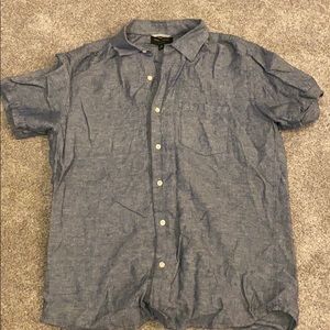 Banana republic short sleeve button down